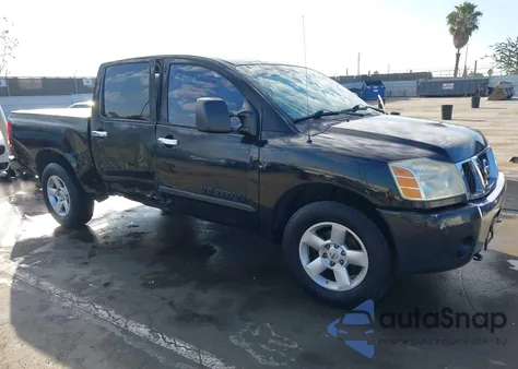 2006 Nissan Titan Se из США, поврежденный, VIN 1N6AA07A76N563880